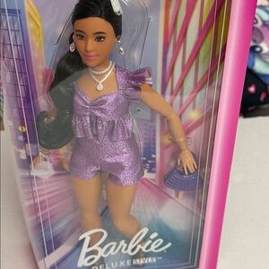 Barbie Deluxe Style Doll in Sparkling Purple Ensemble